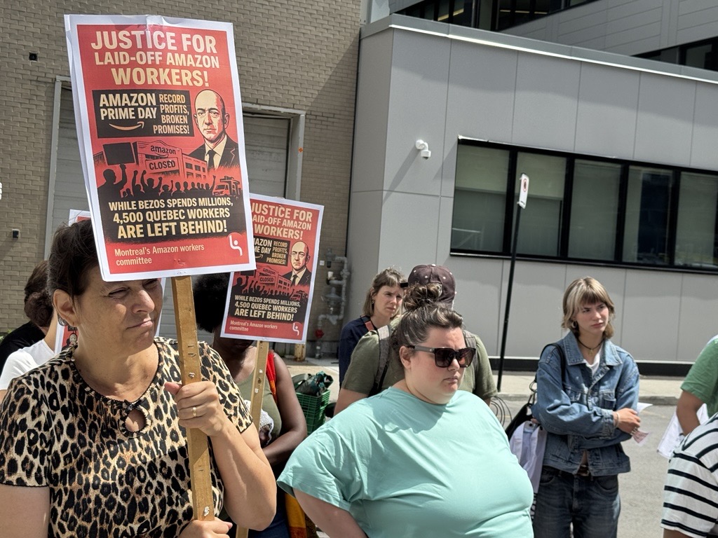 عمال أمازون ينظمون مظاهرة في اليوم الأول من "Prime Day"